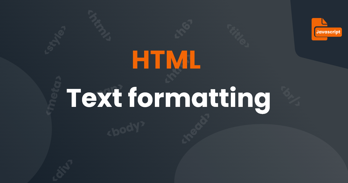 HTML Text Formatting - Learn Coding, Chatgpt Tutorials